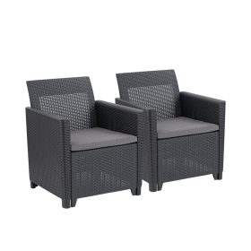 Claire duo műrattan kerti fotel