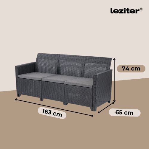 Claire IV 18 személyes kerti bútor garnitúra vigo tárolós asztallal
