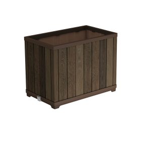 Deco tégla alakú magasítótt műanyag virágláda 100 L