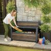 Decocoat műanyag kerti pad/tároló 227 L