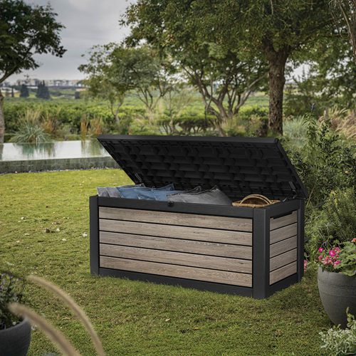 Decocoat műanyag kerti láda 630 L
