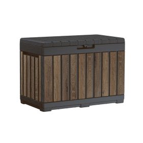 Decocoat kentwood műanyag kerti tároló 190l