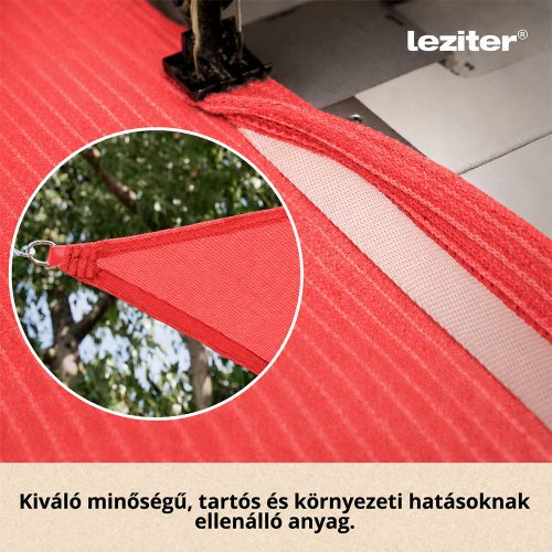 Rana napvitorla négyszög alakú 3x4 m piros