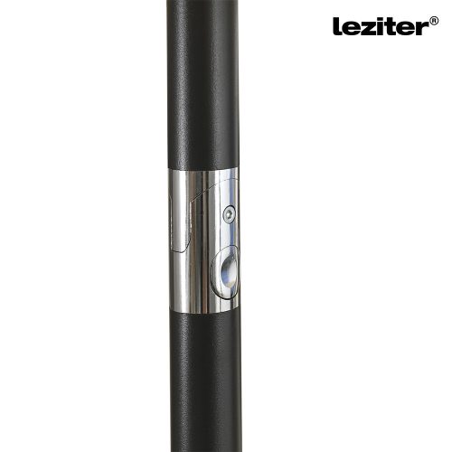 Solari kerti napernyő led lámpával szürke 300 cm