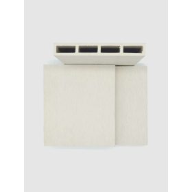 SIMA szálcsiszolt WPC kerítésléc - gyöngyfehér