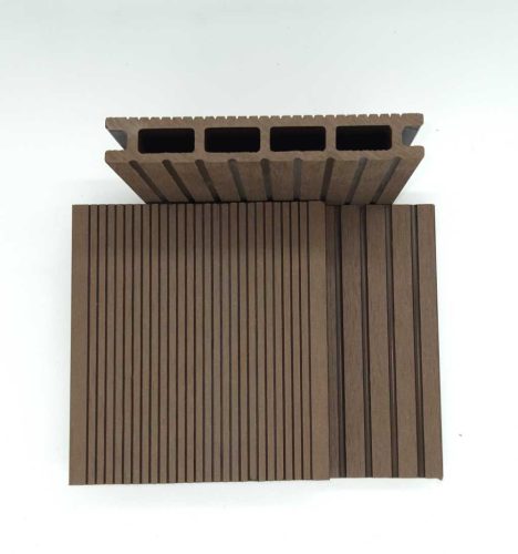 WPC teraszburkolat rendszer - világosbarna