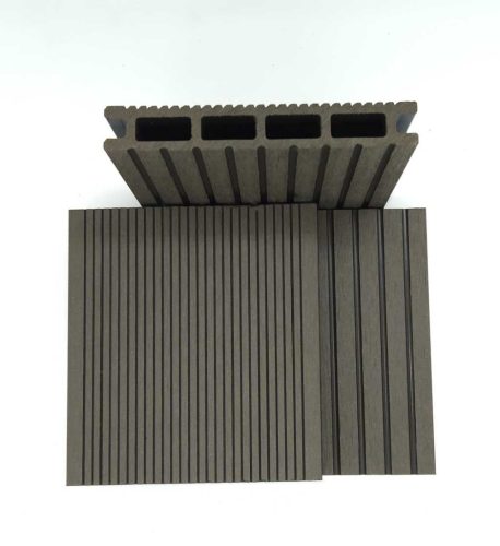 WPC teraszburkolat rendszer - kávébarna