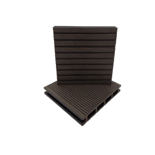WPC teraszburkolat rendszer - kávébarna