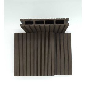 WPC teraszburkolat - sötétbarna