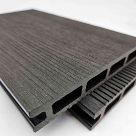 3D famintás WPC teraszburkolat - antracit