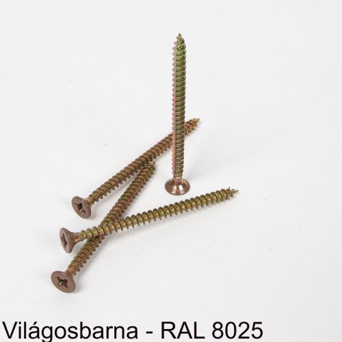 WPC élzáró csavar színezett