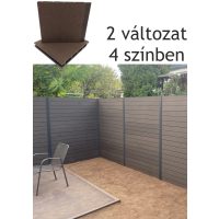 ZÁRT rendszerű kerítésléc